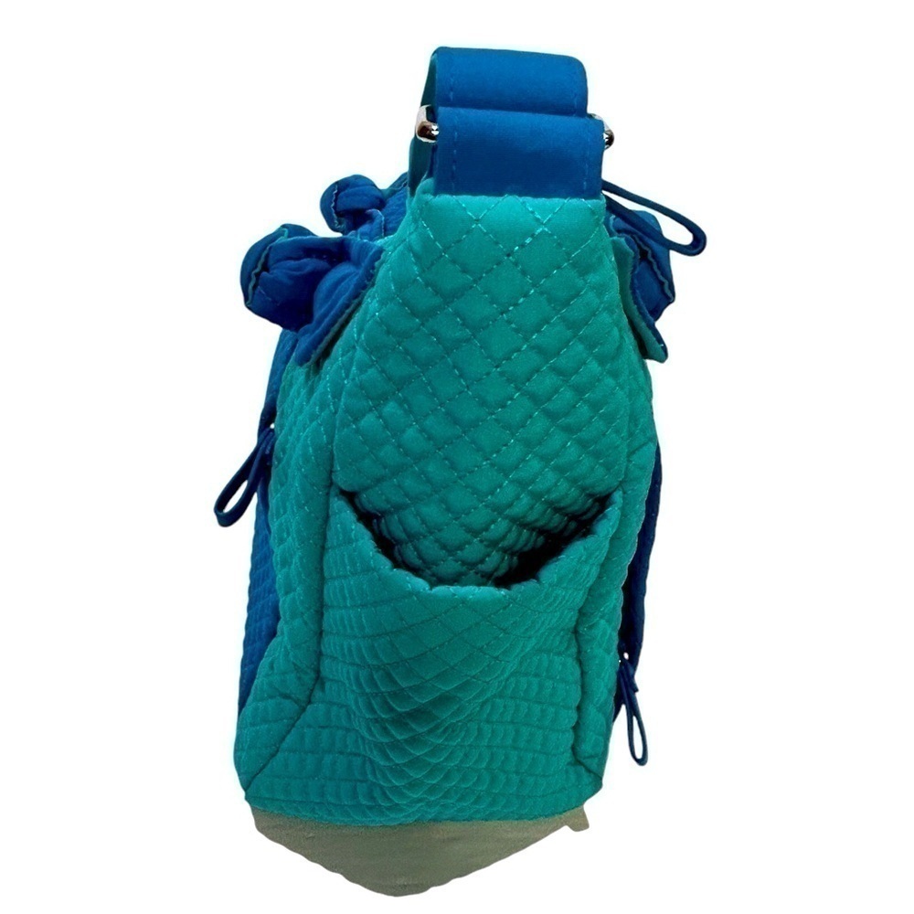 Vera Bradley Bright Blue Quilted Shoulder Bag - Picture 7 of 13